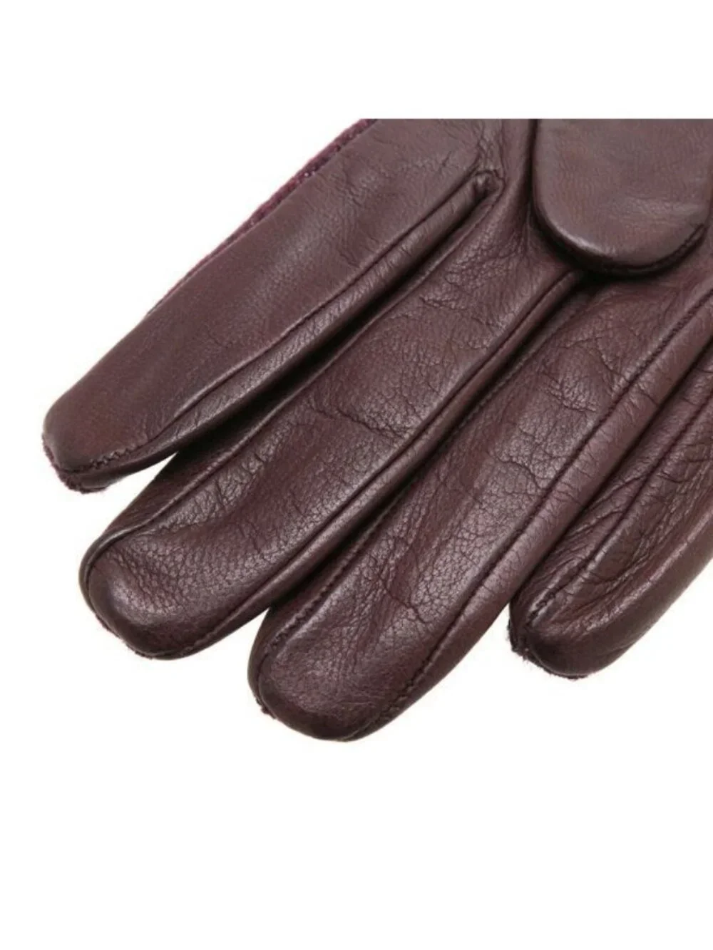 Hermes Gloves Burgundy